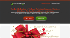 Desktop Screenshot of christmascards411.com